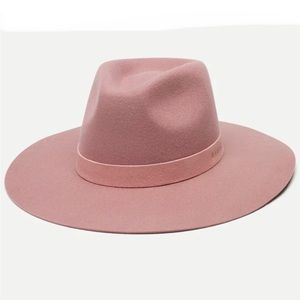 Wyeth wool rancher hat in color River Rose